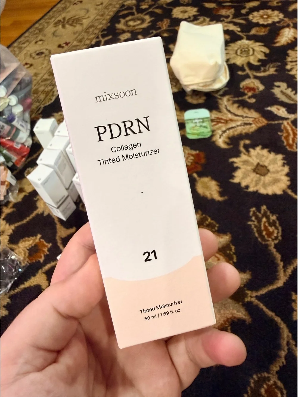 mixsoon PDRN Collagen Tinted Moisturizer 21 - 50 ml / 1.69 fl. oz.